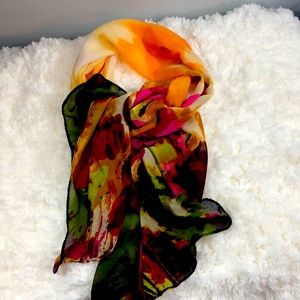 Pretty autumn or Fall scarf
